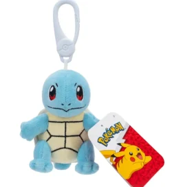 Pokémon Nøgleringe*Taskevedhæng - Clip On - Squirtle