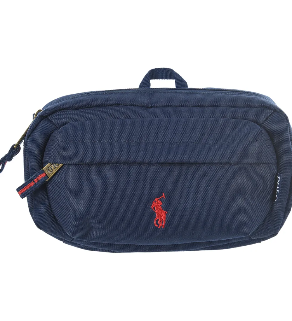 Polo Ralph Lauren Acc Bæltetasker*Polo Ralph Lauren Bæltetaske - Newport Navy m. Rød