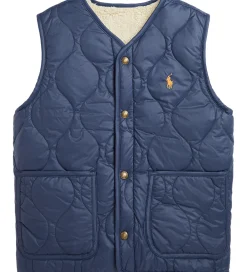 Polo Ralph Lauren Dunveste Og Dyneveste*Dunvest m. Fleece - Vendbar - Navy/Beige