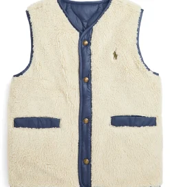 Polo Ralph Lauren Dunveste Og Dyneveste*Dunvest m. Fleece - Vendbar - Navy/Beige