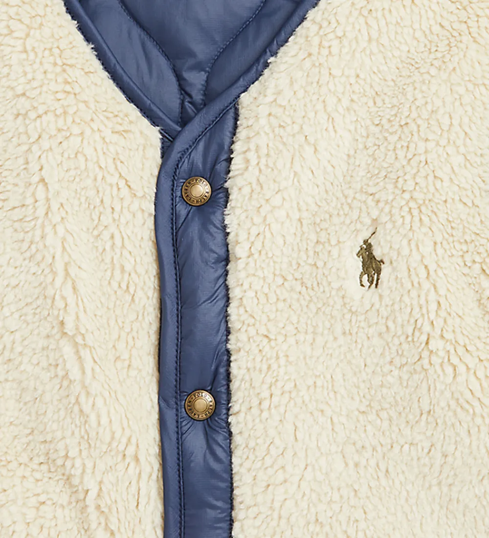 Polo Ralph Lauren Dunveste Og Dyneveste*Dunvest m. Fleece - Vendbar - Navy/Beige