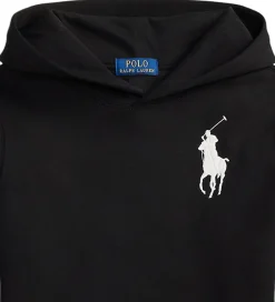 Hættetrøjer-Polo Ralph Lauren Hættetrøje - Sort m. Hvid