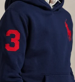Polo Ralph Lauren Hættetrøjer*Hættetrøje - Refined Navy m. Rød