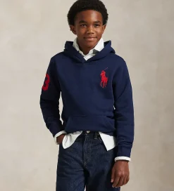 Polo Ralph Lauren Hættetrøjer*Hættetrøje - Refined Navy m. Rød