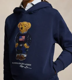 Hættetrøjer|Bluser-Polo Ralph Lauren Hættetrøje - Core Bear - Cruise Navy