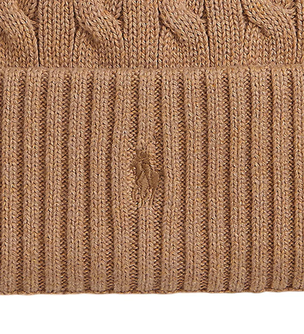 Huer Og Hatte-Polo Ralph Lauren Hue - Strik - Camel