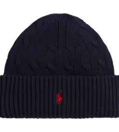 Polo Ralph Lauren Huer Og Hatte*Hue - Strik - Navy