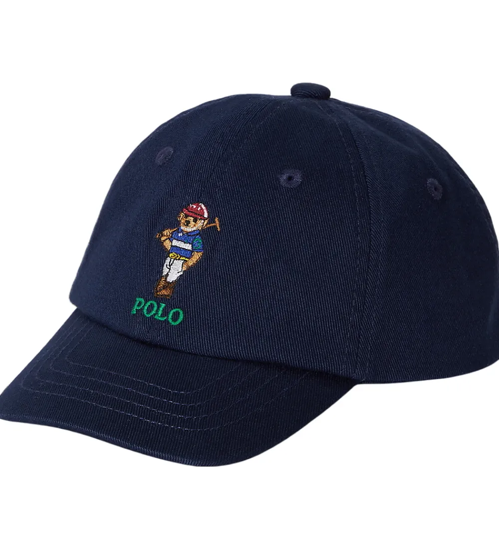 Polo Ralph Lauren Kasketter*Kasket - Bear - Newport Navy