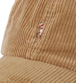 Polo Ralph Lauren Kasketter*Kasket- Fløjl - Jodphur Tan/Multi PP