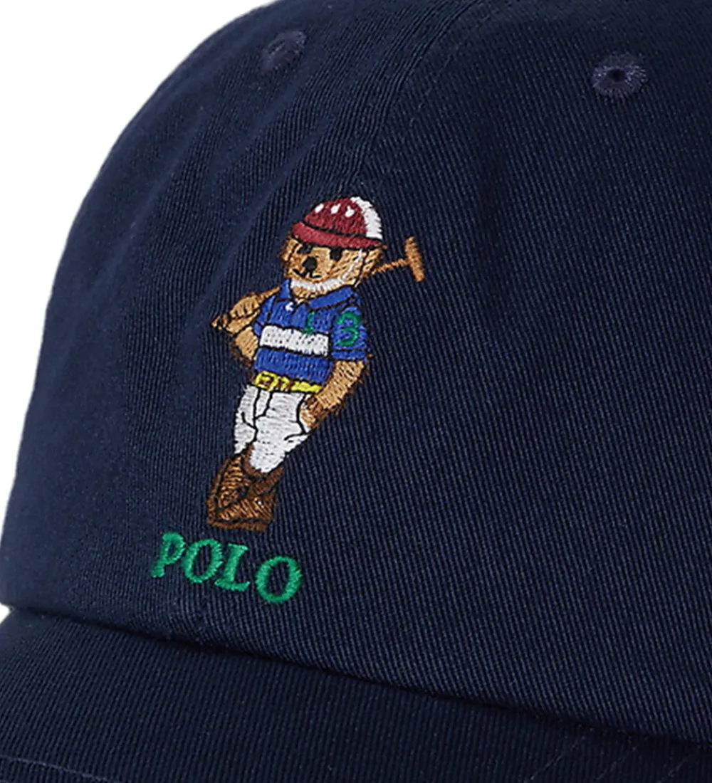 Kasketter-Polo Ralph Lauren Kasket - Bear - Newport Navy