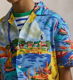 Konfirmationstøj-Polo Ralph Lauren Skjorte - Andy Camp - Multifarvet m. Strandpri