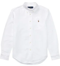 Konfirmationstøj-Polo Ralph Lauren Skjorte - Hvid