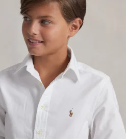 Konfirmationstøj-Polo Ralph Lauren Skjorte - Hvid