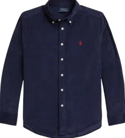 Skjorter|Konfirmationstøj-Polo Ralph Lauren Skjorte - Fløjl - Newport Navy