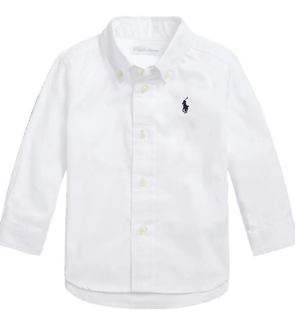 Polo Ralph Lauren Konfirmationstøj*Skjorte - Slim Fit - Hvid