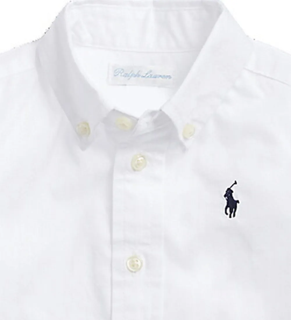Polo Ralph Lauren Konfirmationstøj*Skjorte - Slim Fit - Hvid