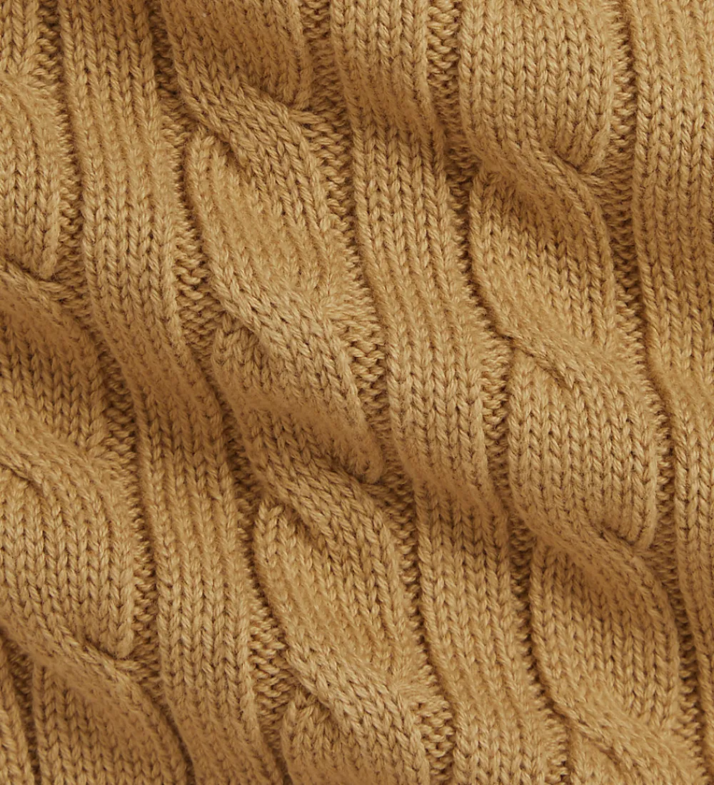 Striktrøjer-Polo Ralph Lauren Sæt - Cardigan/Bukser - Strik - Classic Camel
