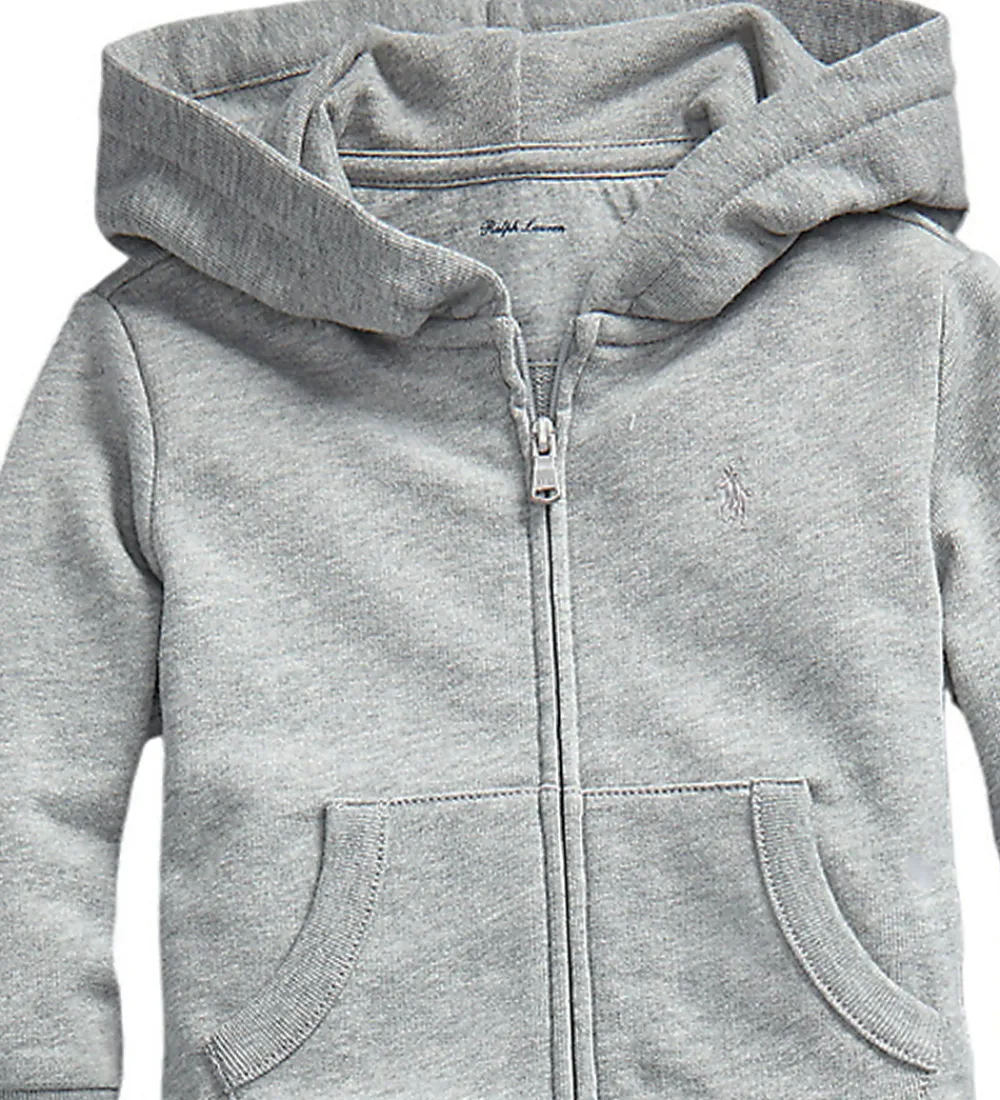 Shorts Og Knickers-Polo Ralph Lauren Sweatsæt - Core Replen - Gråmeleret