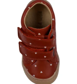 Begyndersko-Pom Pom Begyndersko - First Sport Velcro - Heart AOP