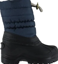 Vinterstøvler-Pom Pom Vinterstøvler - PmWill - Navy
