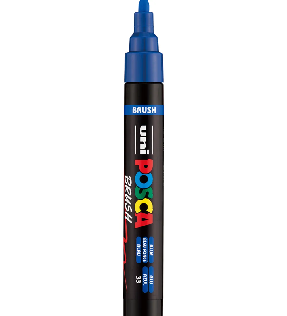Tuscher Og Farver|Kreativ Leg-Posca Tusch - PC-5BR - Blå