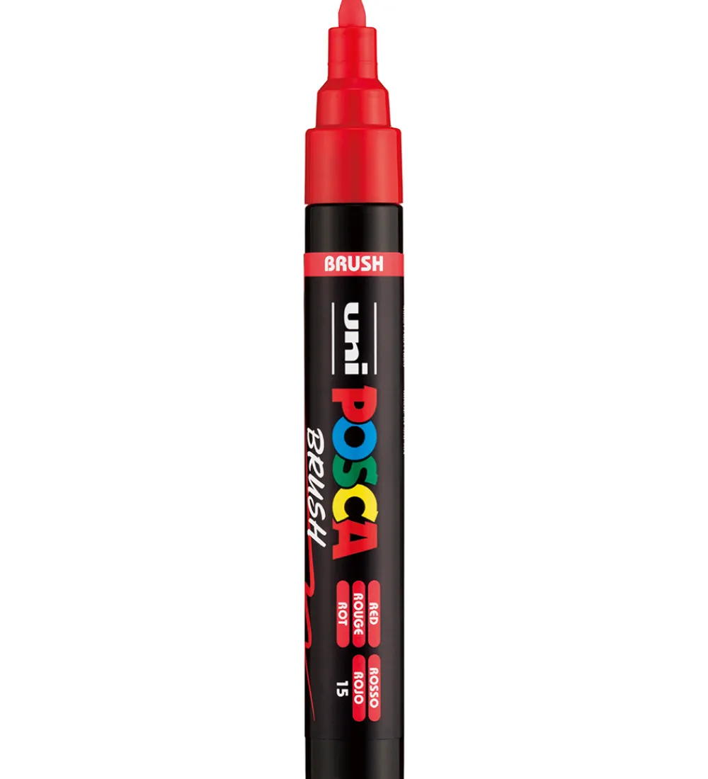 Posca Tuscher Og Farver|Kreativ Leg*Tusch - PC-5BR - Rød