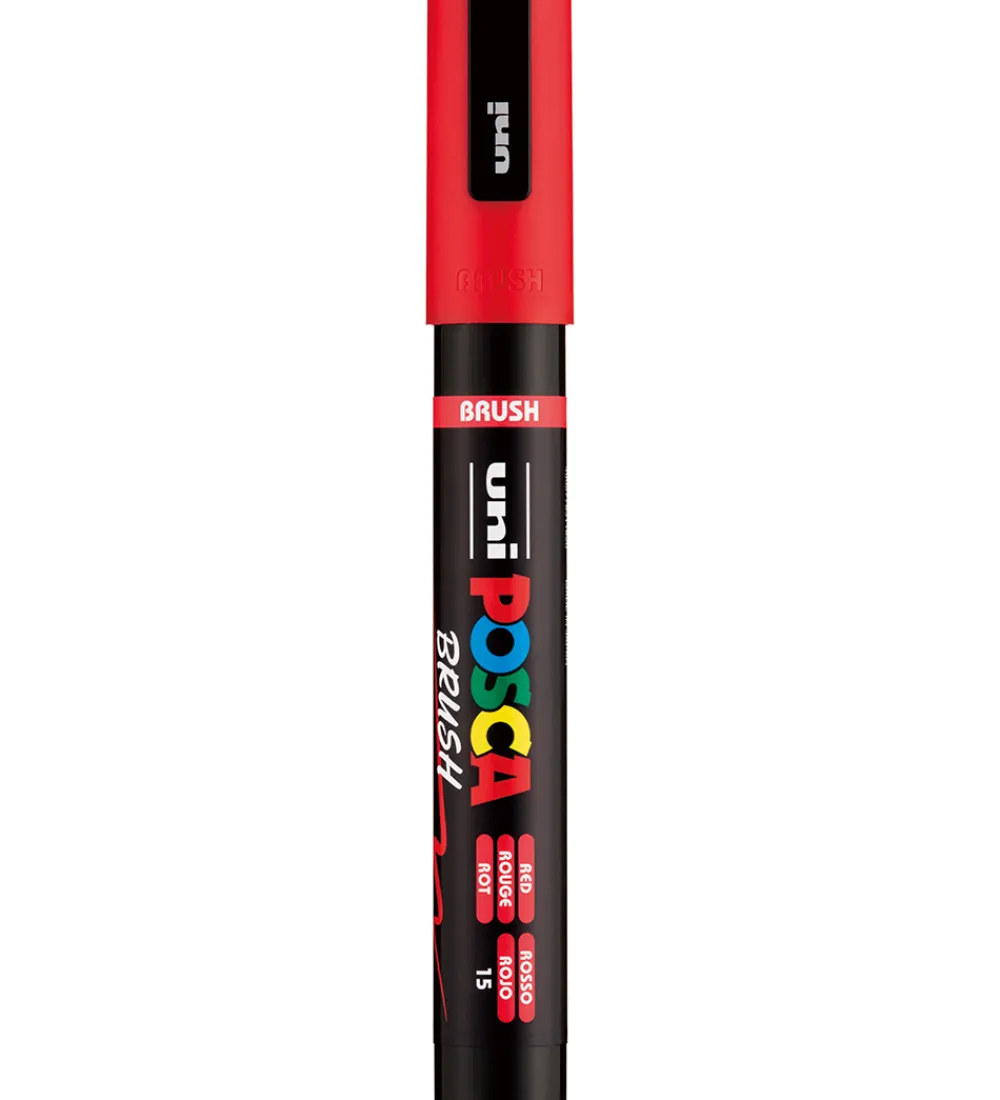 Posca Tuscher Og Farver|Kreativ Leg*Tusch - PC-5BR - Rød