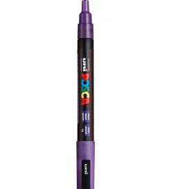 Posca Tuscher Og Farver*Tuscher - PC-3M - 8 stk. - Multifarvet m. Glimmer