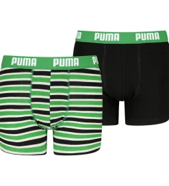 Undertøj-Puma Boxershorts - Everyday - 2-pak - Grøn/Sort