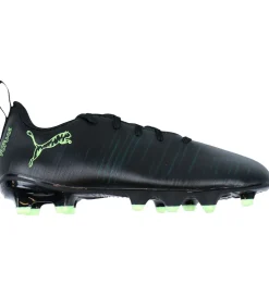 Fodboldstøvler - Kunst (Ag)|Fodboldstøvler - Græs (Fg)-Puma Fodboldstøvler - Future 8 Play FG/AG - Black/Fizzy Light/Gr