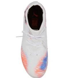 Puma Fodboldstøvler - Kunst (Ag)|Fodboldstøvler - Græs (Fg)*Fodboldstøvler - Future 8 Match FG/AG Jr - White/ Black