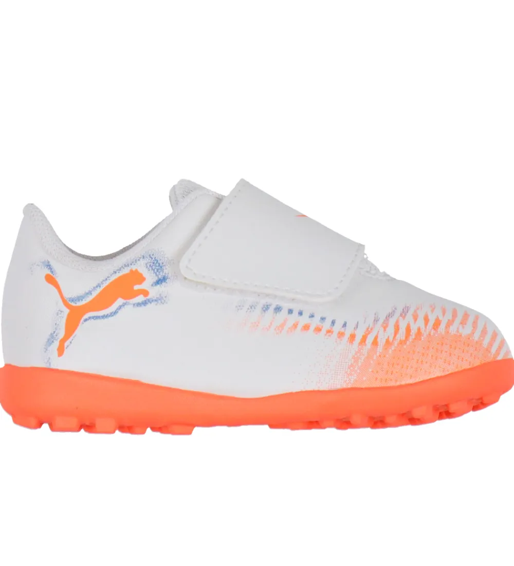 Puma Indendørssko|Fodboldstøvler - Indendørs (Ic)*Fodboldstøvler - Future 8 Play V TT Inf - Hvid/ Sort/Gl