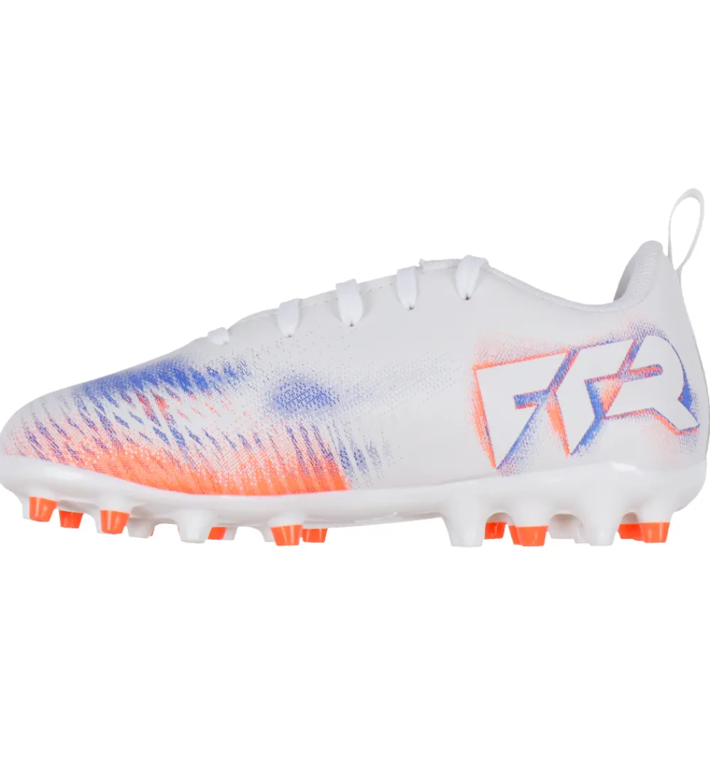 Puma Fodboldstøvler - Kunst (Ag)|Fodboldstøvler - Græs (Fg)*Fodboldstøvler - Future 8 Play MG Jr - Hvid/ Sort/Glowi