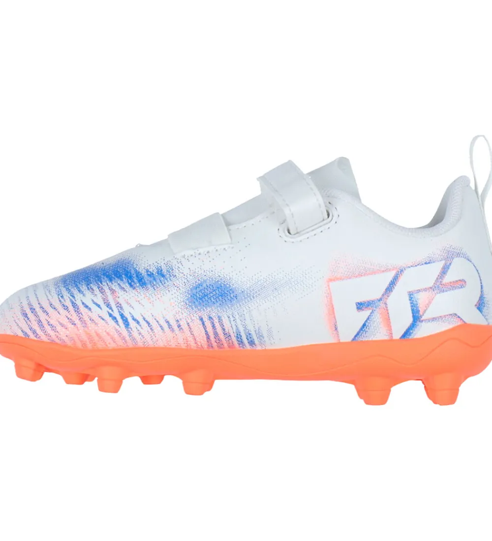 Fodboldstøvler - Kunst (Ag)|Fodboldstøvler - Græs (Fg)-Puma Fodboldstøvler - Future 8 Play V FG/AG RB - White/ Blac