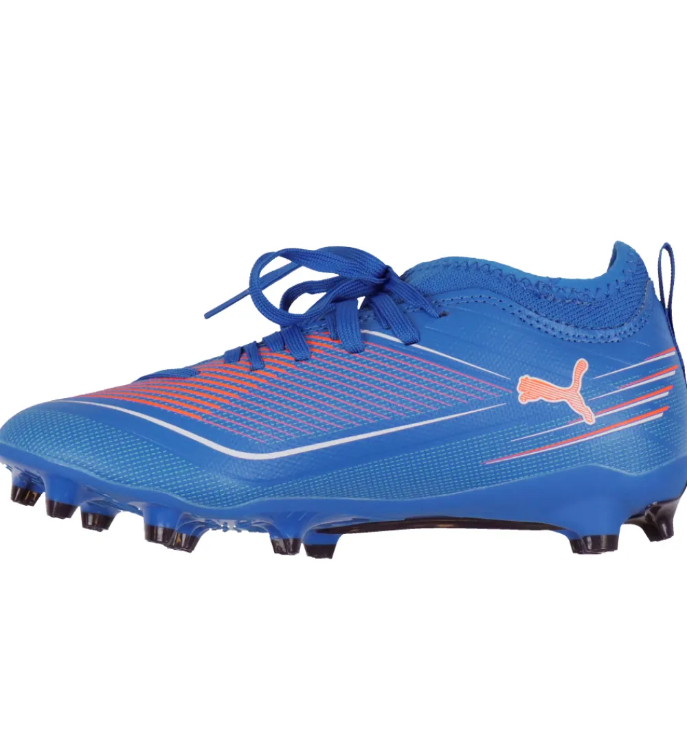 Puma Fodboldstøvler - Kunst (Ag)|Fodboldstøvler - Græs (Fg)*Fodboldstøvler - Ultra 6 Match FG/AG Jr - Ultra Blue/Hvid/