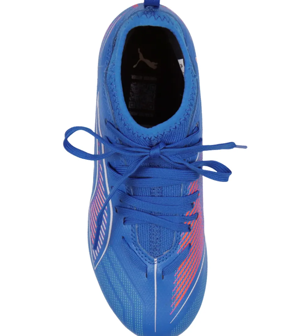 Puma Fodboldstøvler - Kunst (Ag)|Fodboldstøvler - Græs (Fg)*Fodboldstøvler - Ultra 6 Match FG/AG Jr - Ultra Blue/Hvid/