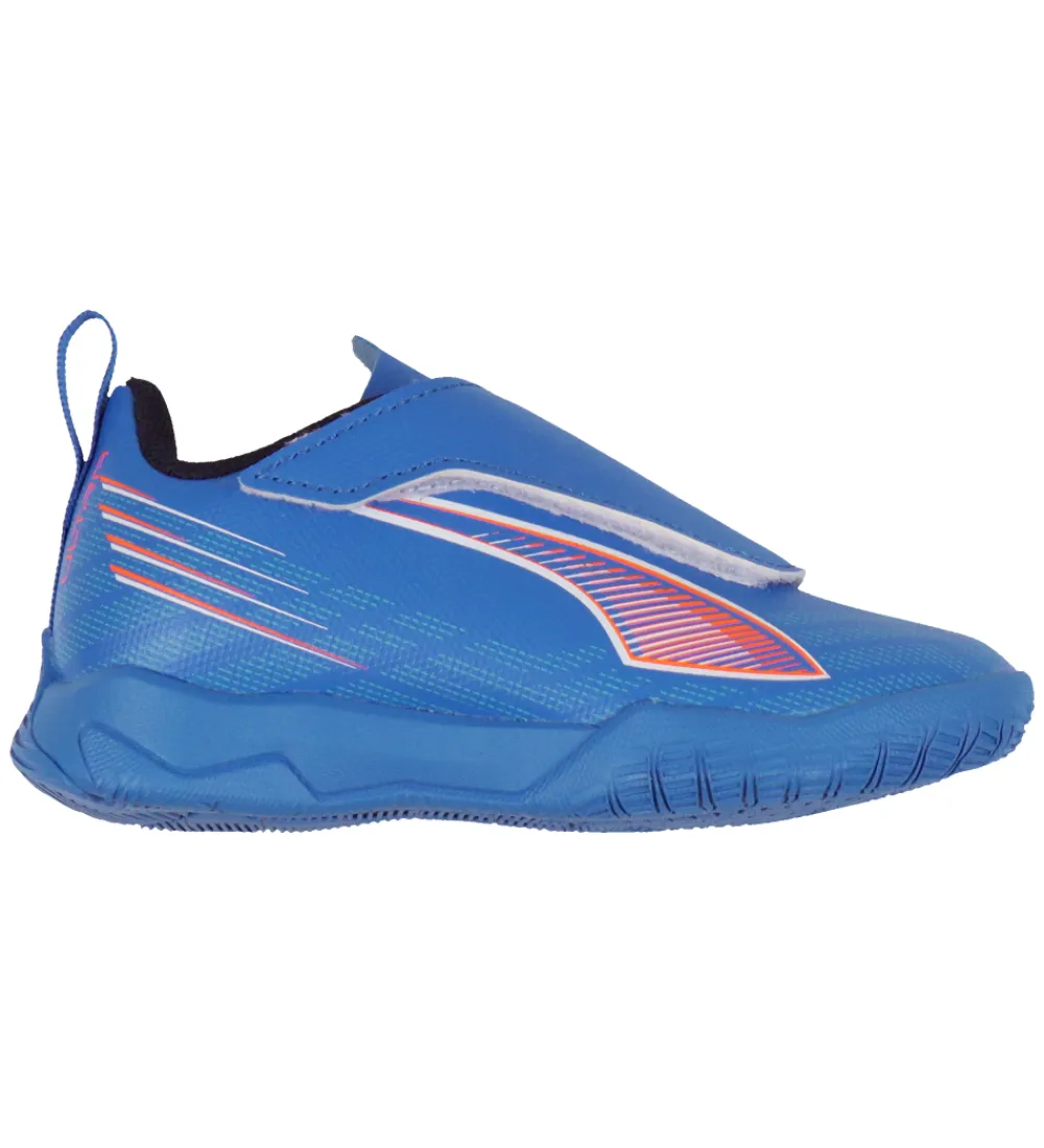Indendørssko|Fodboldstøvler - Indendørs (Ic)-Puma Indendørssko - Ultra 6 Play V IT Jr - Ultra Blue/Hvid/Gl