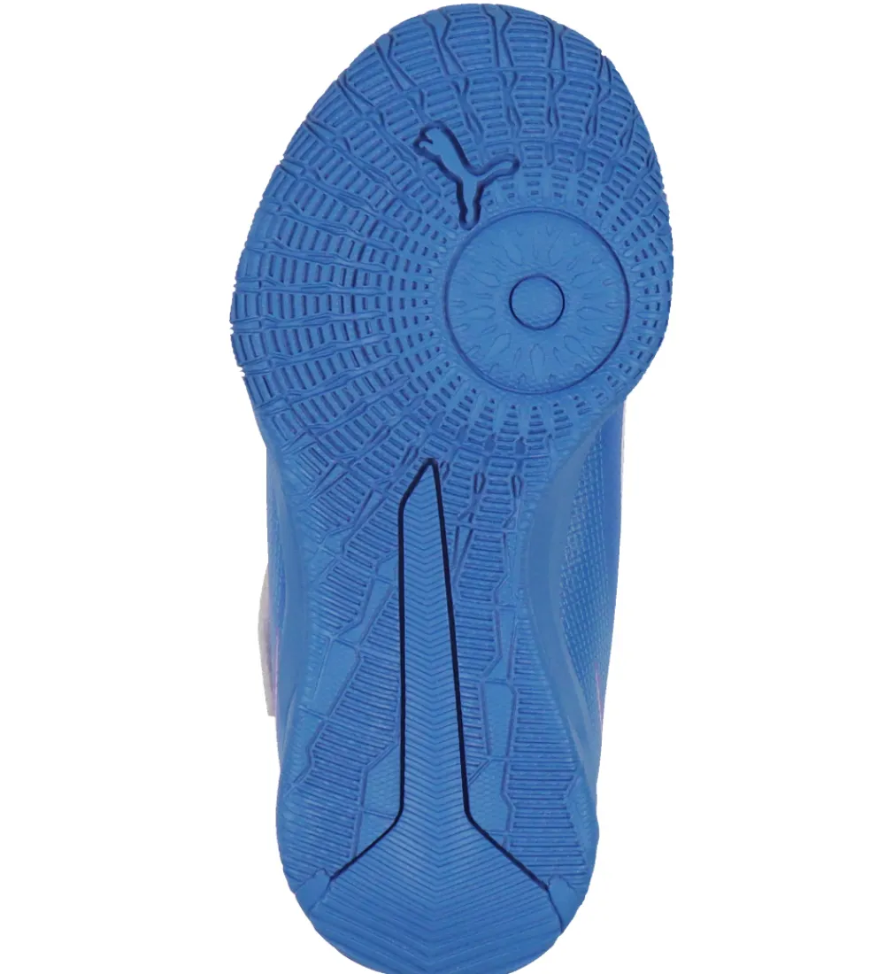 Indendørssko|Fodboldstøvler - Indendørs (Ic)-Puma Indendørssko - Ultra 6 Play V IT Jr - Ultra Blue/Hvid/Gl