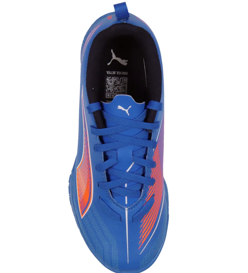 Puma Indendørssko|Fodboldstøvler - Indendørs (Ic)*Indendørssko - Ultra 6 Play IT Jr - Ultra Blue/White/Glow