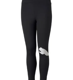 Puma Gymnastiktøj*Leggings - Active - Sort m.Hvid Logo