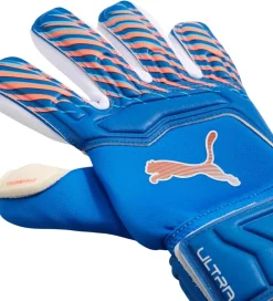 Fodbold-Puma Målmandshandsker - ULTRA Pro Jr - Ultra Blue/Glowing Red