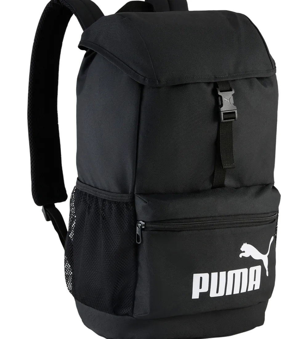 Rygsække-Puma Rygsæk - Phase Hooded - Black m. Hvid