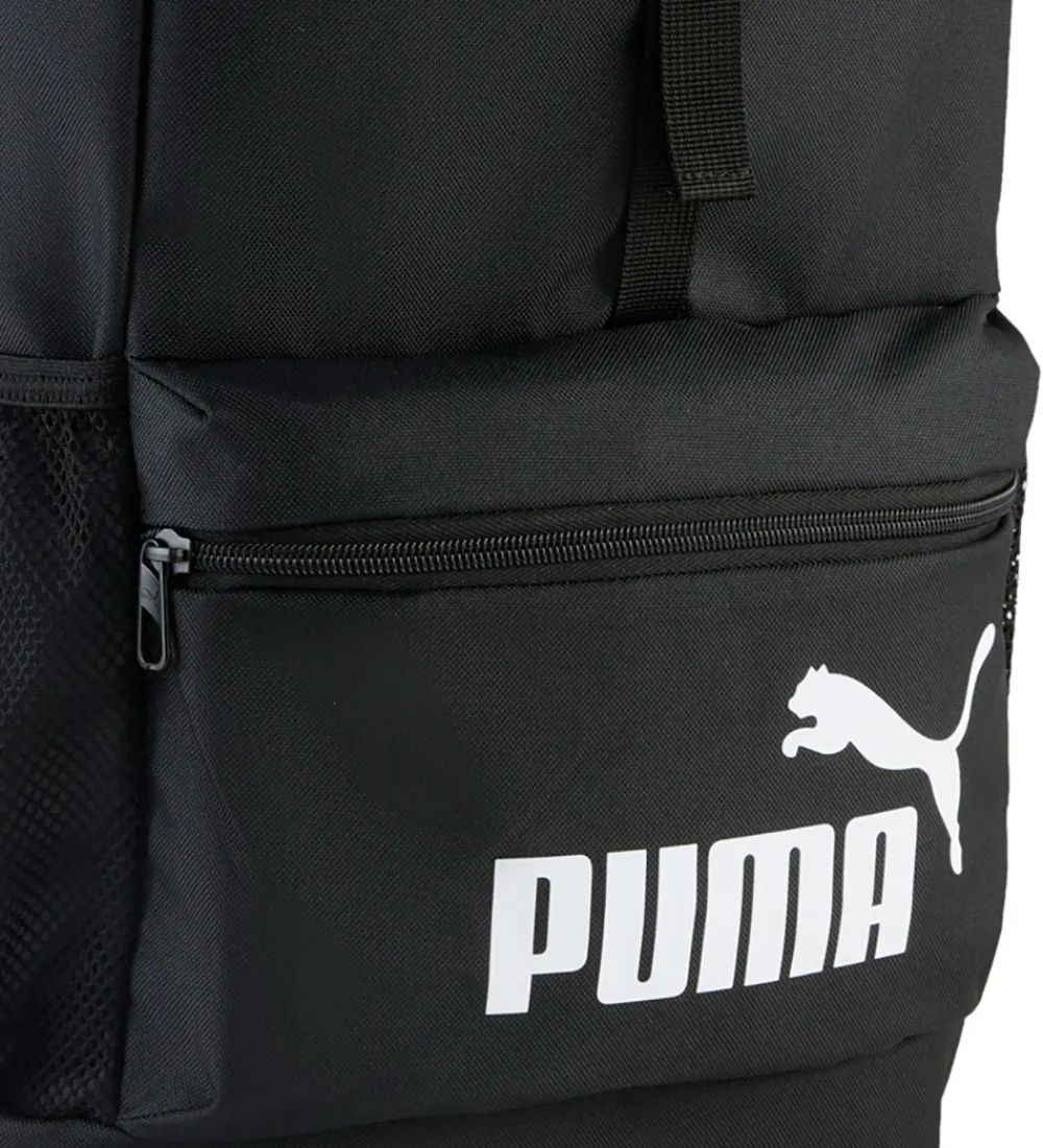 Rygsække-Puma Rygsæk - Phase Hooded - Black m. Hvid