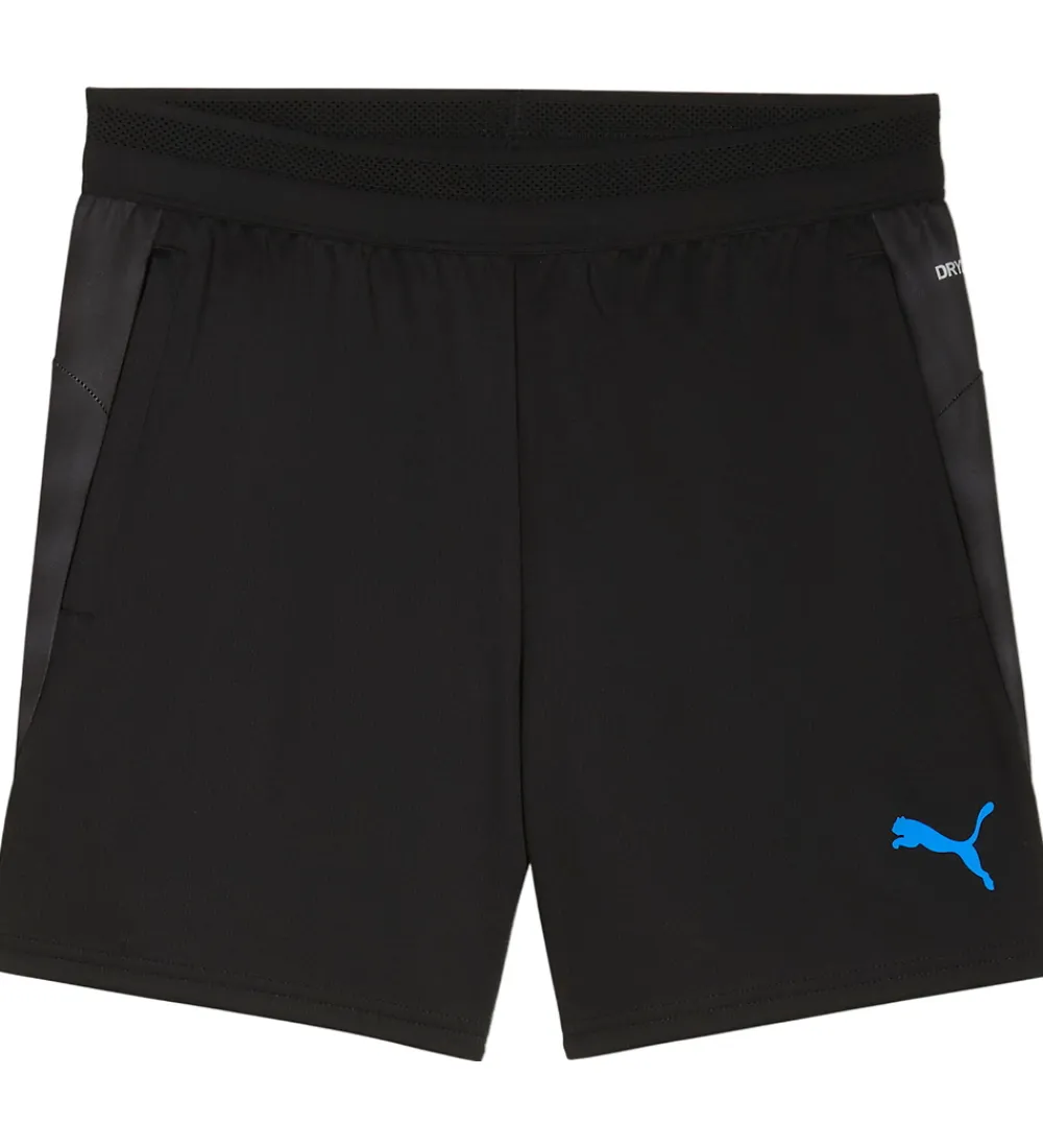 Sportsshorts|Træning Og Gymnastik-Puma Sportsshorts - Cup Training - Sort m. Blå