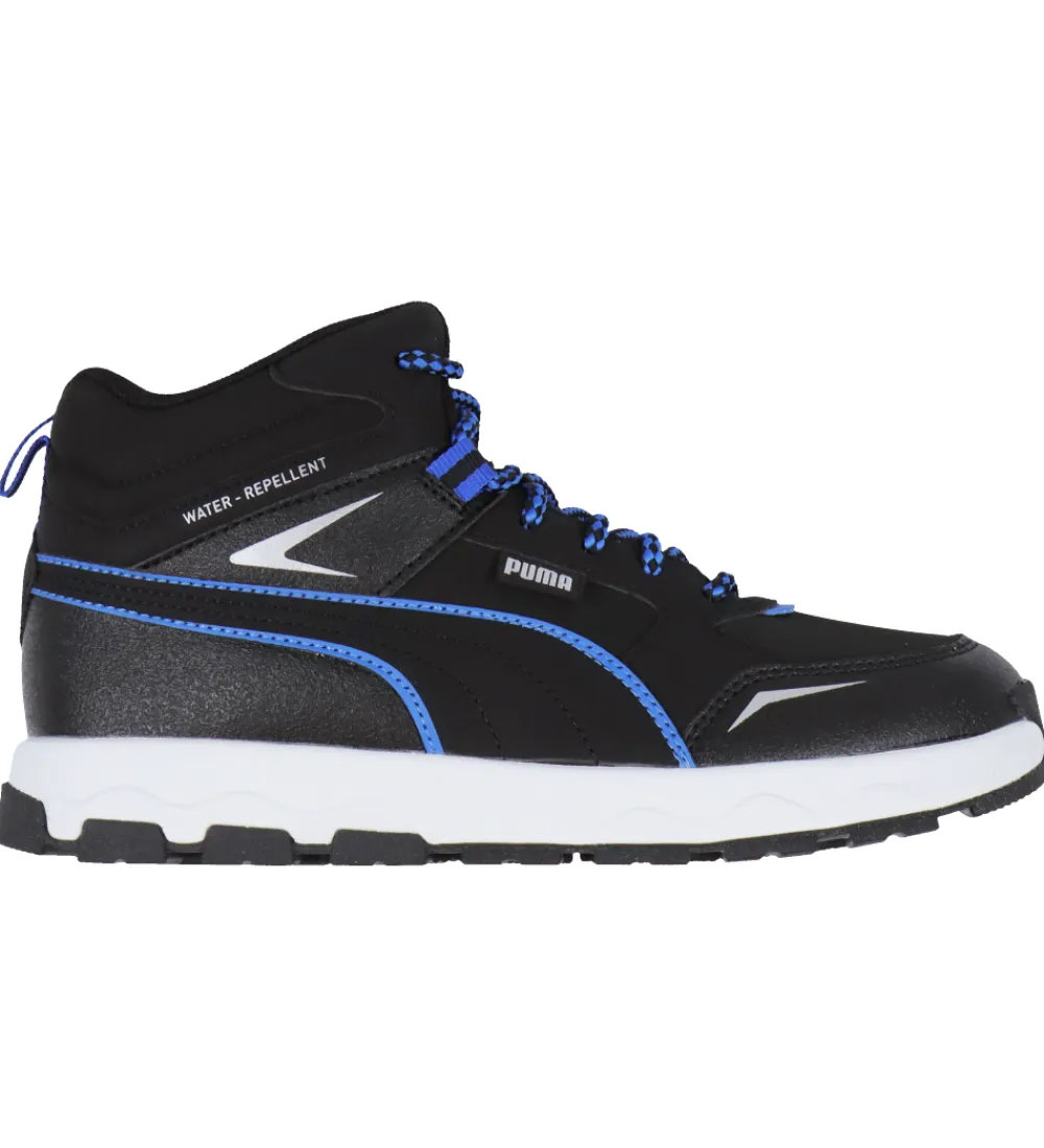 Puma Støvler*Støvler - Evolve Trail Jr - Black/Hyperlink Blue