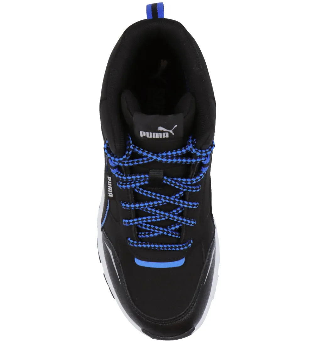 Puma Støvler*Støvler - Evolve Trail Jr - Black/Hyperlink Blue