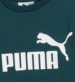 Puma Træningssæt|Træning Og Gymnastik*Sweatsæt - Minicats - Green Terrain m. Hvid