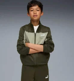 Puma Træningssæt*Træningssæt - Poly Colorblock - Dark Olive