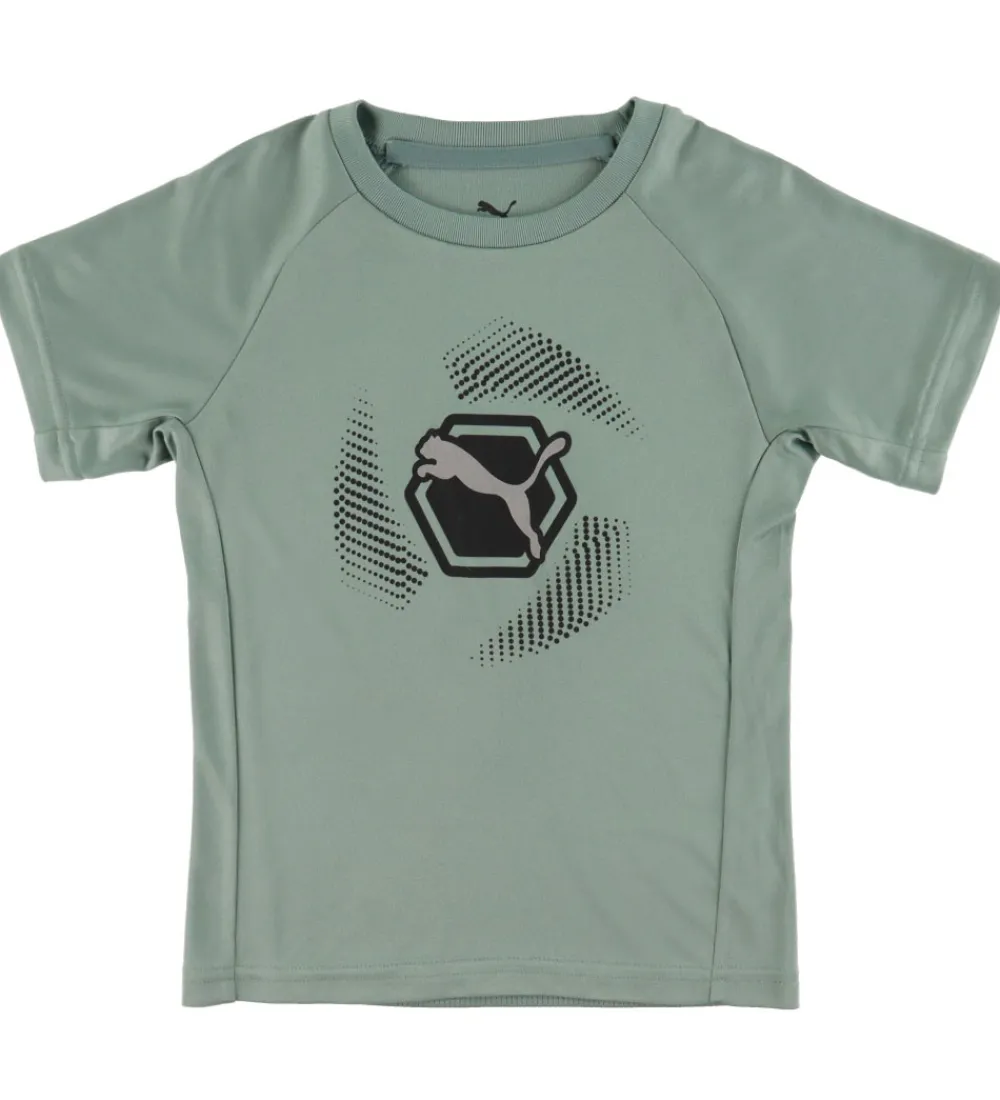 Puma T-Shirts Og Toppe*T-shirt - Active Sports Graphic - Green Moon