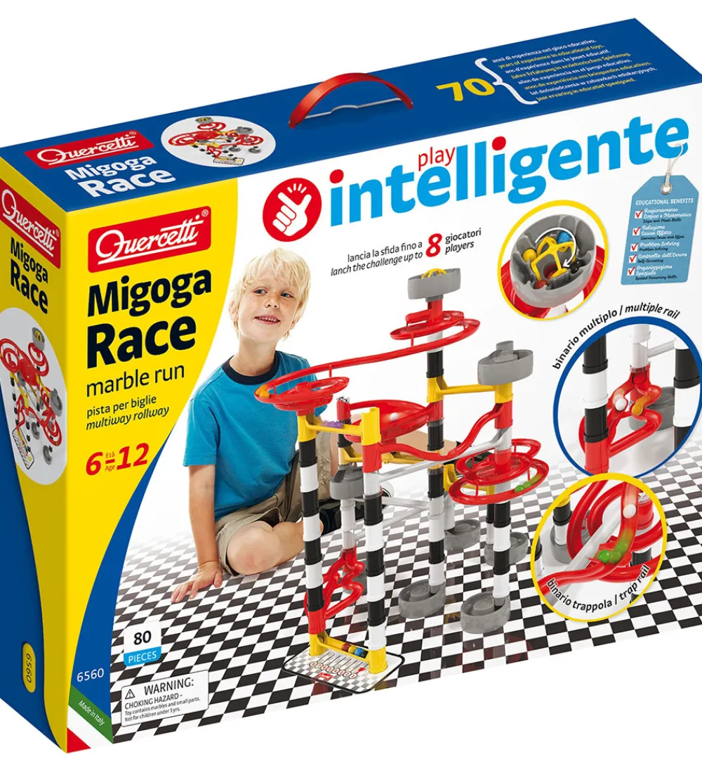 Quercetti Kuglebaner*Kuglebane - Migoga RaceMiga - 80 Dele
